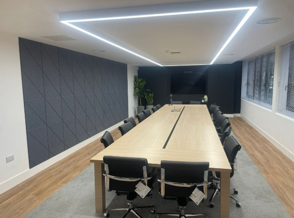 Finished Office Lighting